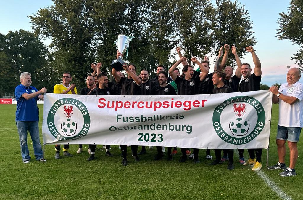 Unsere Herrenmannschaft ist Supercup-Sieger
