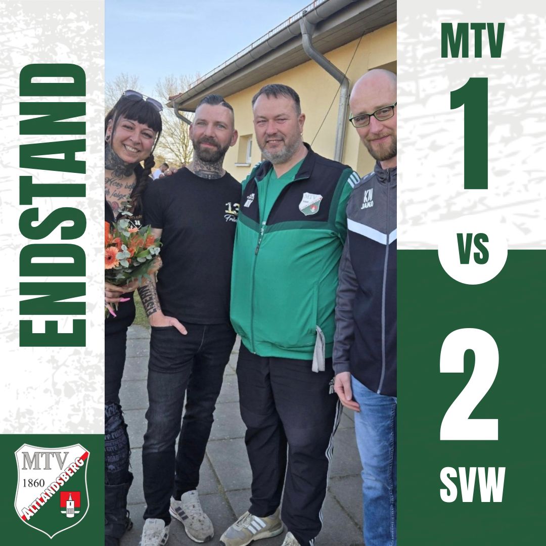 Spielbericht – 17. Spieltag Ostbrandenburgliga 2025/26 MTV 1860 Altlandsberg – SV 1919 Woltersdorf 1:2 (0:0) Spielbericht – 17. Spieltag Ostbrandenburgliga 2025/26<br />
MTV 1860 Altlandsberg – SV 1919 Woltersdorf 1:2 (0:0)<br />