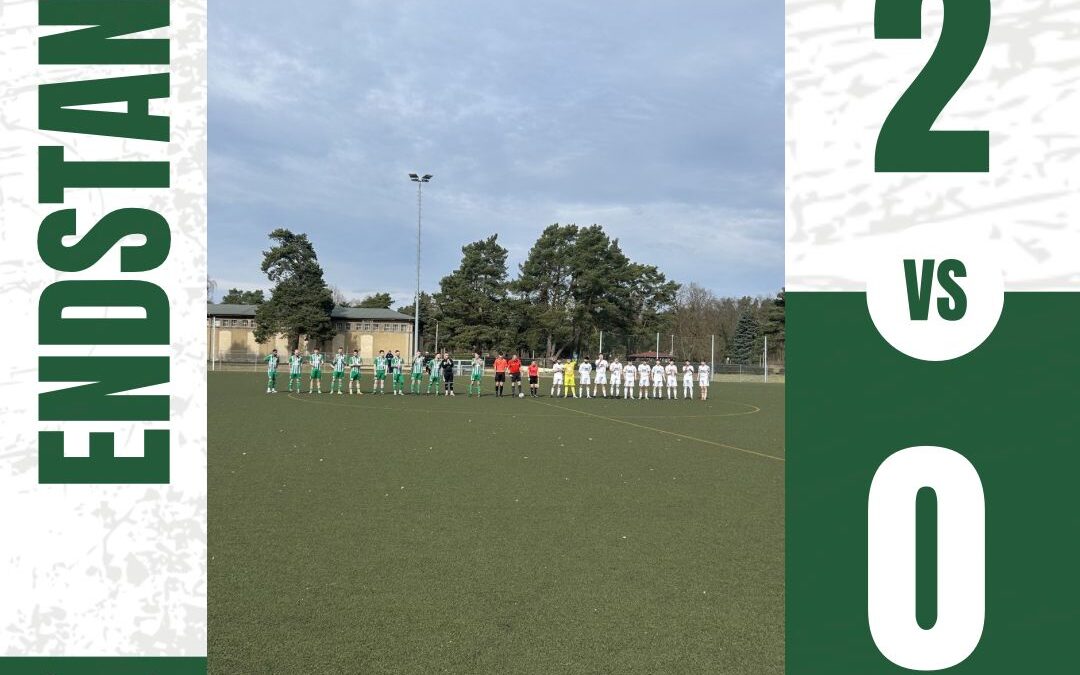 18. Spieltag Ostbrandenburgliga 25/26 FC Strausberg II – MTV 1860 Altlandsberg 2:0 (1:0)