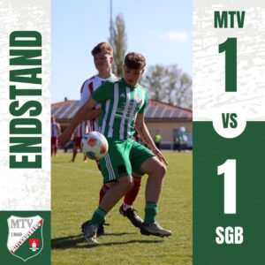 Spielbericht 23. Spieltag Ostbrandenburgliga 25/26 MTV 1860 Altlandsberg vs. SG 47 Bruchmühle 1:1 (1:0)