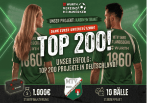 RIESEN JUBEL: Wir stehen im Finale der WÜRTH Vereinsheimwerker!