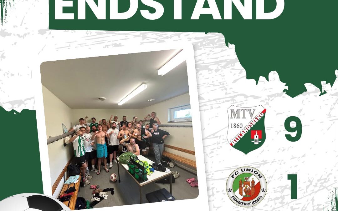 ⚽️ Traumstart in die neue Saison MTV gewinnt 9:1!💚🤍