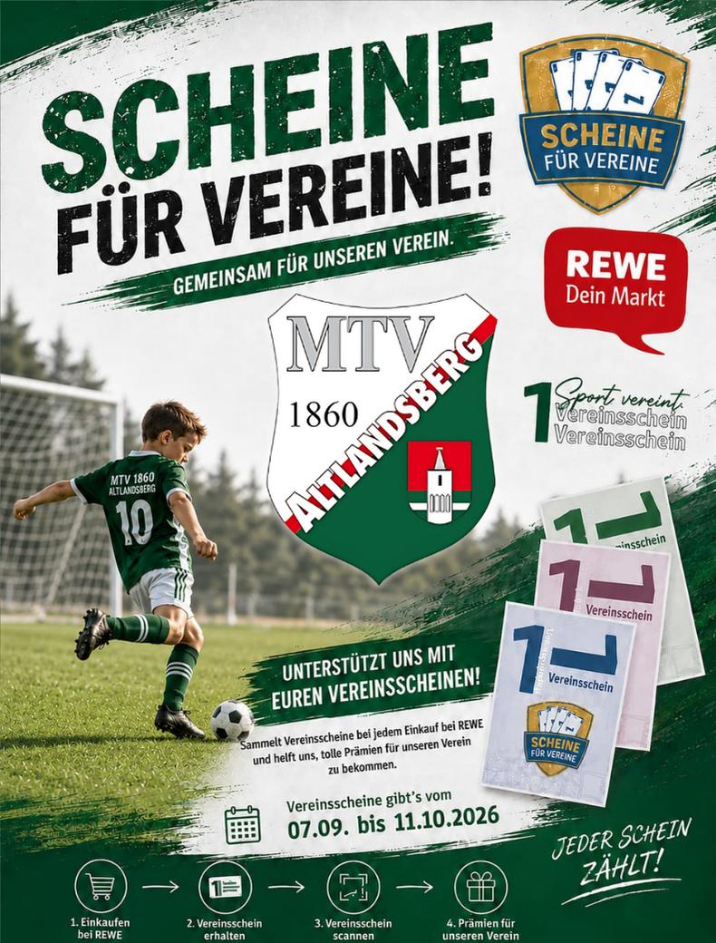 scheine für Vereine 2026