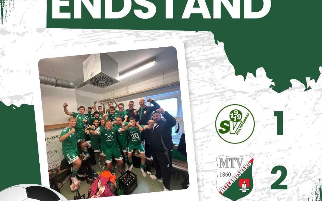 4. Spieltag Ostbrandenburgliga 26/27 SV 1919 Woltersdorf vs. MTV 1860 Altlandsberg 1:2