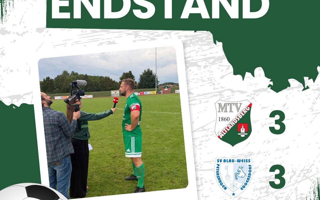 5. Spieltag Ostbrandenburgliga 26/27 MTV 1860 Altlandsberg vs. SV Blau-Weiß Petershagen/Eggersdorf 3:3